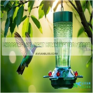 Choosing The Right Hummingbird Feeder