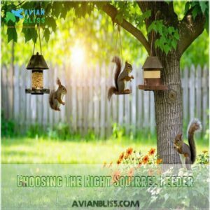 Choosing The Right Squirrel Feeder