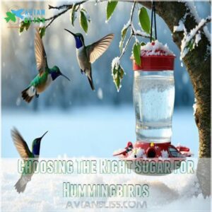 Choosing The Right Sugar for Hummingbirds