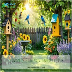 Creating Bird Friendly Gardens