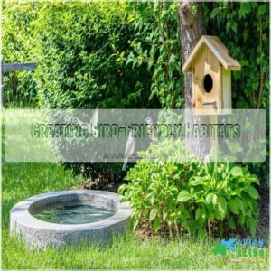 Creating Bird Friendly Habitats