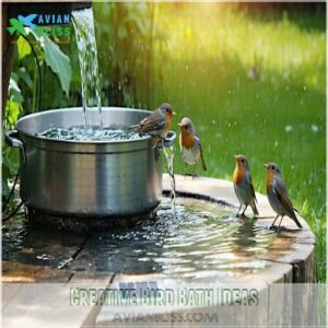 Creative Bird Bath Ideas