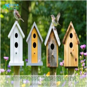 DIY Birdhouse Plans for Wrens