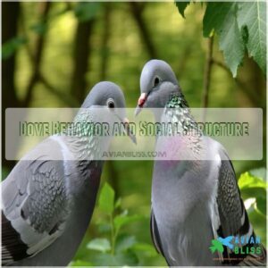 Dove Behavior and Social Structure