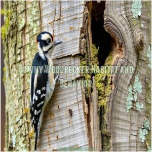 Downy Woodpecker Habitat and Behavior