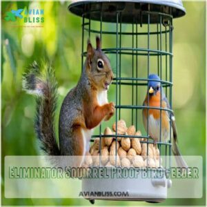 Eliminator Squirrel Proof Bird Feeder