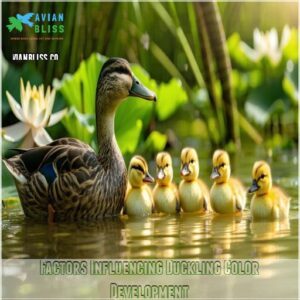 Factors Influencing Duckling Color Development