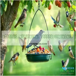 Factors Influencing Feeder Dominance