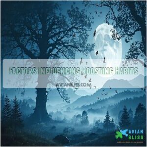 Factors Influencing Roosting Habits