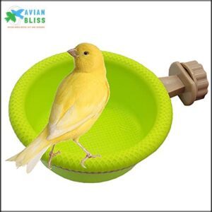 FOIBURELY Multi-Function Caged Bird Bath