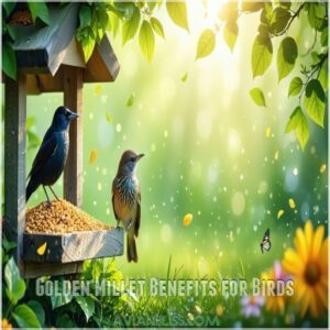 Golden Millet Benefits for Birds