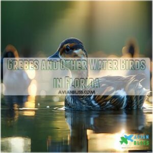 Grebes and Other Water Birds in Florida