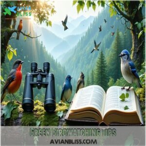 Green Birdwatching Tips