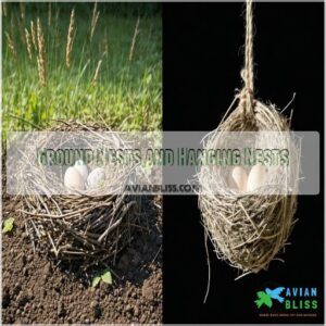 Ground Nests and Hanging Nests