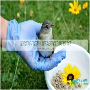 Handling Diseased Birds