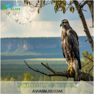 Hawk Habitat Distribution