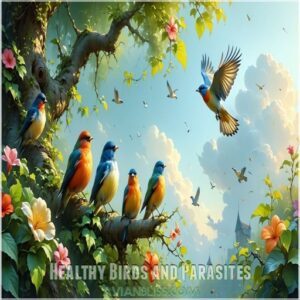 Healthy Birds and Parasites