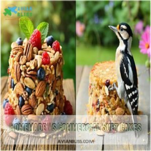 Homemade Vs Commercial Suet Cakes