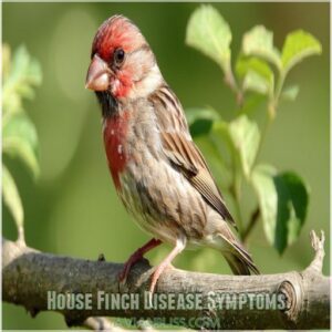 House Finch Disease Symptoms