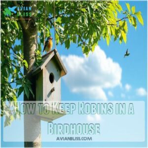 How to Keep Robins in a Birdhouse