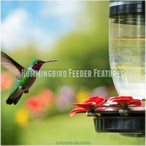 Hummingbird Feeder Features