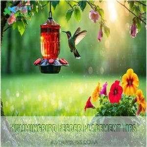 Hummingbird Feeder Placement Tips