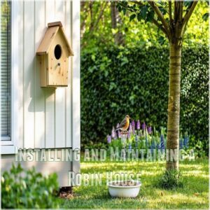 Installing and Maintaining a Robin House