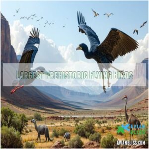 Largest Prehistoric Flying Birds