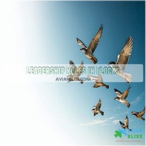 Leadership Roles in Flocks