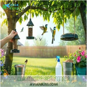 Maintaining Bird Feeders