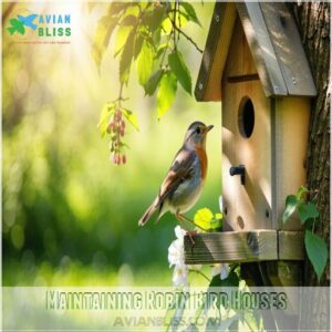 Maintaining Robin Bird Houses