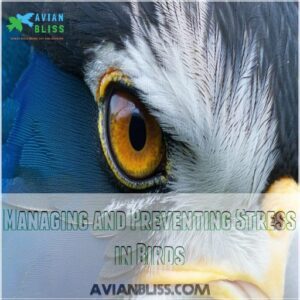 Managing and Preventing Stress in Birds