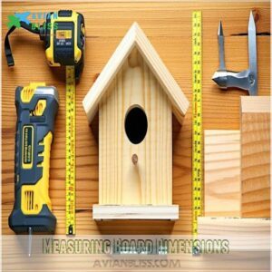 Measuring Board Dimensions