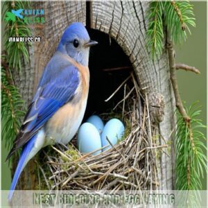 Nest Building and Egg Laying