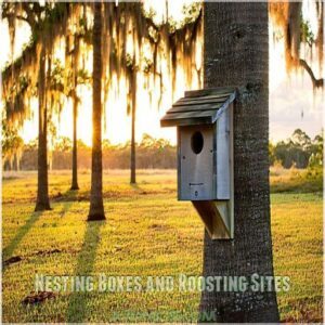 Nesting Boxes and Roosting Sites