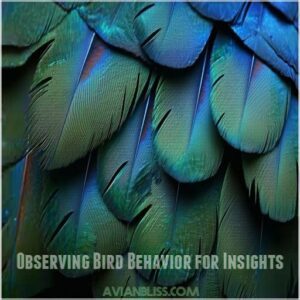 Observing Bird Behavior for Insights