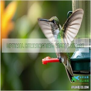 Optimal Hummingbird Nectar Recipe