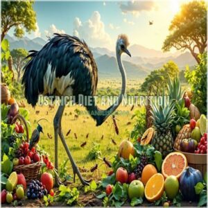 Ostrich Diet and Nutrition