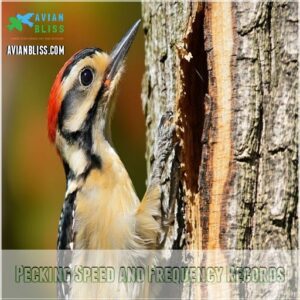 Pecking Speed and Frequency Records