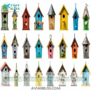 Popular Birdhouse Styles and Designs