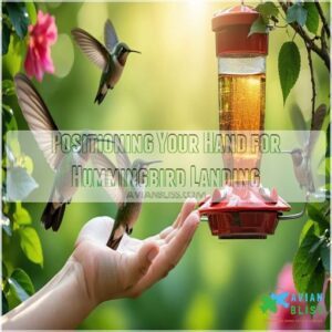 Positioning Your Hand for Hummingbird Landing