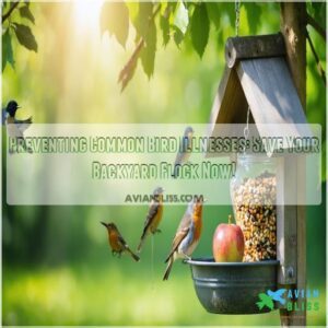 preventing common bird illnesses