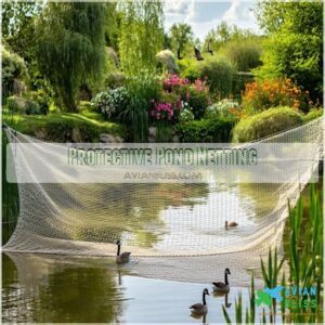 Protective Pond Netting