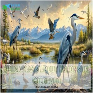 Quick Facts About Herons in Colorado