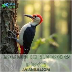 Rare and Uncommon Woodpeckers in Oregon