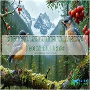 Regional Variations in Alaskan Backyard Birds