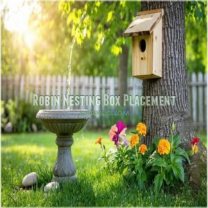 Robin Nesting Box Placement