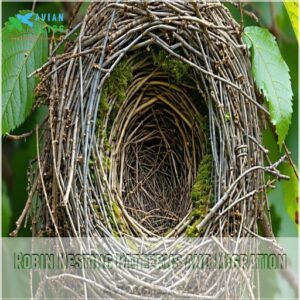 Robin Nesting Patterns and Migration