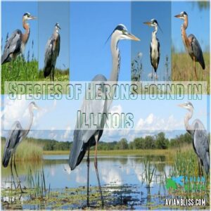 Species of Herons Found in Illinois