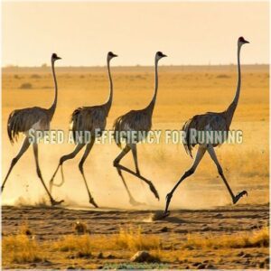 Speed and Efficiency for Running